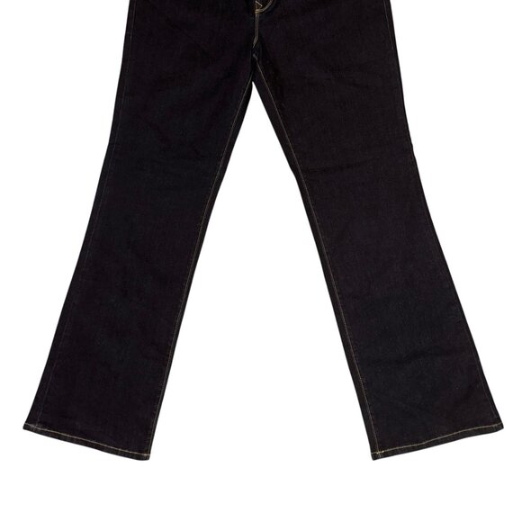 NWT Boston Proper Plus Size Straight Leg Jeans Womens 16 33 Dark Wash Pockets - Picture 4 of 8